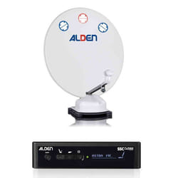 Pack ALDEN Orbiter Parabole Automatique 85cm + Pointeur Module SSC