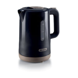 Bouilloire Noire 1.7L 2200W Socle sans fil 360 Arrêt Automatique - Ariete