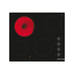 Bosch - Table De Cuisson Vitrocéramique 4 Foyers Commandes Latérales