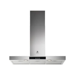 Hotte Décorative Murale Aspirante Inox Largeur 90cm Débit d'air 600 m3/h - Electrolux