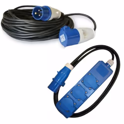 Pack HABA Rallonge multiprise 1,5m + ANTARION Rallonge Electrique 25m Prise P17