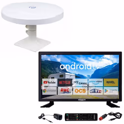 Pack ANTARION TV LED 18.5 47cm Téléviseur HD SMART + Antenne TNT Omnidirectionnelle