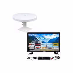 Pack ANTARION TV LED 21.5 54cm SMART TV + Antenne TNT Omnidirectionnelle