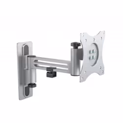 • Gamme de supports TV en aluminium avec fixation vesa 75/100mm • Pour des TV entre 13'' et 27'' • Charge maximale de 15 kg • ...