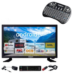 Pack ANTARION TV LED 18.5 47cm Téléviseur HD CONNECT + Clavier Ergonomique