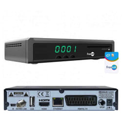 Optex - fransat Décodeur tnt Satellite hd + Carte Viaccess fransat PC7 Valable 4 ans - Chaine TF1 inclus - Eutelsat 5W