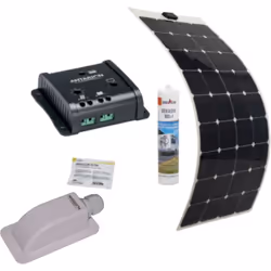 • Nouvelle gamme de panneaux solaires souples • Panneaux solaires ultra-légers, conçus spécialement pour les fourgons à toit  ...
