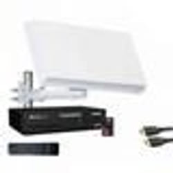 Antenne Satellite - SELFSAT - H30D - LNB Single - Récepteur TNTSAT - 1 Sortie Intégrée