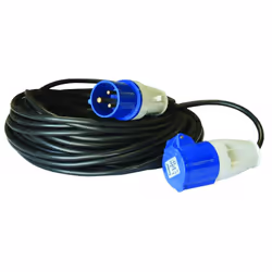 Description générale Rallonge / prolongateur pratique, équipé d'une prise mâle et femelle P17, idéal pour des usages variés e ...