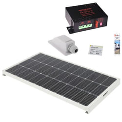 ANTARION KIT Panneau solaire Monocristallin 190W + Régulateur + Câble 5m