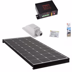 ANTARION Kit BLACK BOOSTER 140W + Régulateur MPPT + Câble