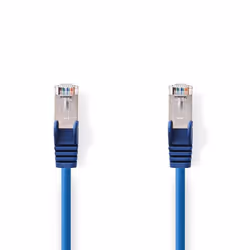 NEDIS Câble Réseau Cat 5e SF/UTP  RJ45 Mâle - RJ45 Mâle  15 m  Bleu