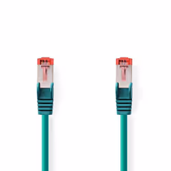 NEDIS Câble Réseau Cat 6 S/FTP  RJ45 Mâle - RJ45 Mâle  10 m  Touche Verte