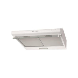 BRANDT Hotte Visière Casquette aspirante blanc Largeur 60cm Débit d'air 321m3/h
