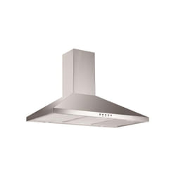 Glem Hotte Décorative pyramidale aspirante inox Largeur 60cm Débit d'air 500m3/h