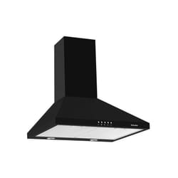 Glem Hotte Décorative pyramidale aspirante noir Largeur 60cm Débit d'air 500m3/h