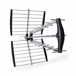 NEDIS Antenne TV TNT dextérieur  Gain max. de 18 dB  UHF : 470 - 698 MHz  Portée de 50 km
