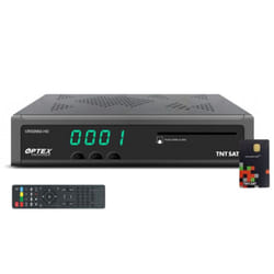 Optex - Récepteur tv Satellite hd Timeshift epg Péritel hdmi + Carte tntsat