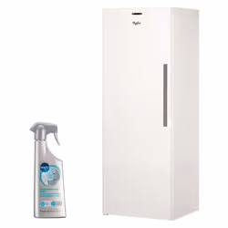 WHIRLPOOL Congélateur armoire vertical blanc Froid ventilé 228L Autonomie 24h No-Frost