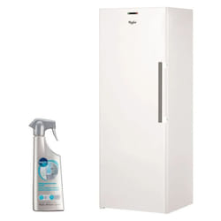 WHIRLPOOL Congélateur armoire vertical blanc Froid ventilé 228L Autonomie 24h No-Frost