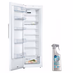 BOSCH Réfrigérateur Frigo simple porte blanc 324L Froid Brassé PowerVentilation