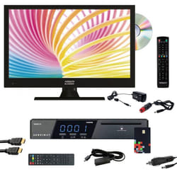 Pack TV LED 16 40cm Téléviseur HD + Récepteur TNTSAT avec carte valable 4ans