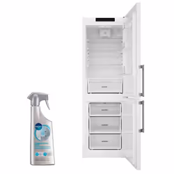 WHIRLPOOL réfrigérateur frigo combiné blanc 339L Froid brassé Less Frost