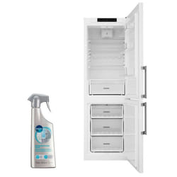 WHIRLPOOL réfrigérateur frigo combiné blanc 339L Froid brassé Less Frost