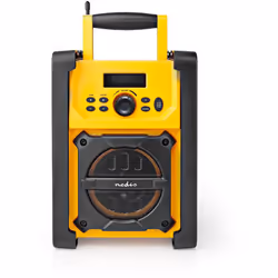 Description du produit Conforme à la norme IPX5, cette radio Bluetooth® FM de chantier de Nedis® est protégée contre la pluie ...
