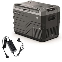 EZA Glacière à compression Blizz-E One 35 litres Camping-car +  EZA Adaptateur 12/220 Volts