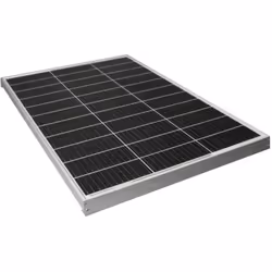 Panneaux solaires premier choix avec cellules monocristallines pour un rendement amélioré. Profils aluminium légers et robust ...