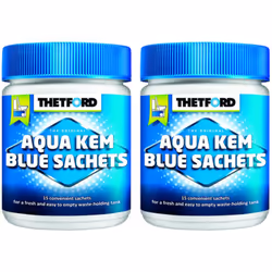 Ce pack comprend: - 2x Aqua-Kem Bleu x 15 Sachets Traitement des Matières Description des sachets: 15 sachets pratiques, pré- ...