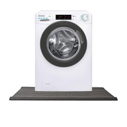 PACK CANDY Lave-linge Frontal 10kg 1400Trs/min SMART TOUCH + NEDIS Tapis Anti-Vibration en Caoutchou