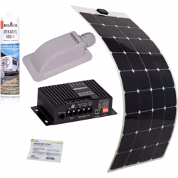 • Nouvelle gamme de panneaux solaires souples • Panneaux solaires ultra-légers, conçus spécialement pour les fourgons à toit  ...