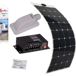 Pack ANTARION Panneau Solaire Souple 150W Camping car Van Life + Régulateur solaire MPPT10