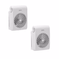 SUPRA 2x Radiateurs électriques soufflants céramique mobile 2500W Chauffage dappoint