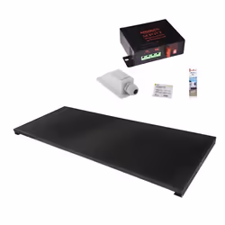 ANTARION Kit Panneau Solaire ALL BLACK 300W + Régulateur MPPT