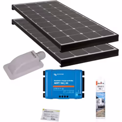 Panneaux solaires ultra performants équipées de cellules SUNPOWER, la technologie de production solaire la plus efficace du m ...