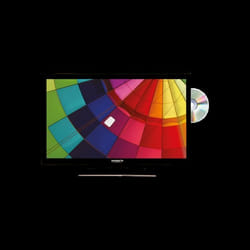 ANTARION TV LED 18.5 47cm Téléviseur DVD Intégré Camping Car 12V