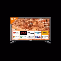 ANTARION TV LED 18.5 47cm Téléviseur HD Bluetooth ANDROID 11.0 Camping Car