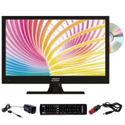 ANTARION TV LED 16 40cm Télévision HD TNT Camping 12V DVD intégré