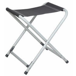 Tabouret Pliant aluminium Poz ultra compact Gris Camping Car - Midland