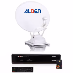 ALDEN Onelight EVO Parabole Satellite Automatique 60cm + Récepteur satellite SATMATIC HD TNTSAT