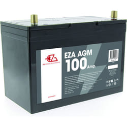 Batterie Auxiliaire agm 100Ah Etanche et sans Entretien Camping-Car - EZA