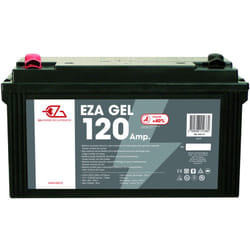 EZA Batterie Auxiliaire Gel 120Ah Résistante aux Basses Températures Camping-Car