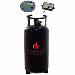 Ce pack comprend: - 1x CAMPKO Bouteille Gpl Campko 36 L / 15.1 Kg Camping Car - 1x CAMPKO Afficheur + Jauge Bluetooth MOPEKA ...