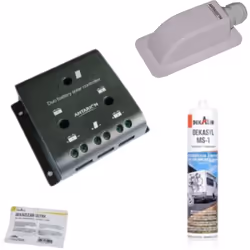 Le régulateur SDC10 est idéal pour les installations qui nécessitent de charger 2 batteries (camping-car, bateaux etc.). Il r ...