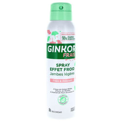 Ginkor Frais Spray Effet Froid Jambes Légères 125 ml
