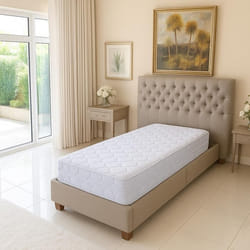 Literie -Lot de 2 Matelas 80x190 cm epaisseur 20 cm Ferme - Spcial Sommier Electrique - Dhoussable Housse Lavable - 7 Zones de Confo