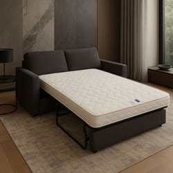 Matelas Trs Ferme Pour Canap Lit 140x190 cm epaisseur 15 cm - 5 zones de Confort - Ame Poli Lattex Haute Rsilience -